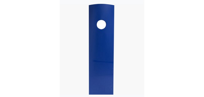 Porte-revues exacompta mag-cube bee blue plastique recycle a4+ oeillet de prehension coloris bleu marine