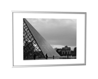 Cadre décoration paperflow a3 coloris aluminium