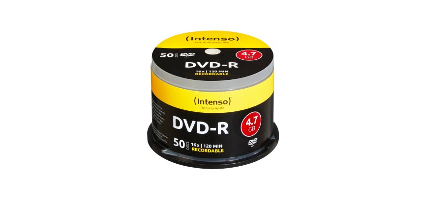 Intenso DVD-R 4.7GB, 16x 4,7 GB 50 stuk(s)