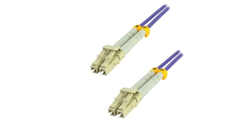 MCL LC/LC câble InfiniBand et à fibres optiques 1 m LC/LC Violet