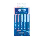 Giotto F428400 felt pen Assorted colours 5 pc(s)