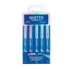 Giotto F428400 felt pen Assorted colours 5 pc(s)