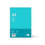 Papier écriture liderpapel a5 148x210mm blancheur extra opacité 80g/m2 paquet 100 feuilles