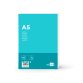 Papier écriture liderpapel a5 148x210mm blancheur extra opacité 80g/m2 paquet 100 feuilles