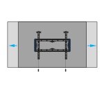B-Tech BT5431/B support pour téléviseur 165,1 cm (65") Noir