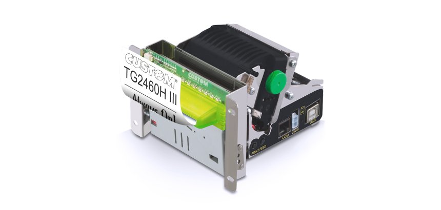 CUSTOM TG2460HIII 203 x 203 DPI Alámbrico Térmico Impresora de recibos