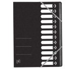 Trieur standard Oxford A4 12 positions couverture carte