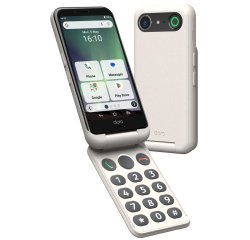 Doro Aurora A20 11,4 cm (4.5") Double SIM Android 14 4G USB Type-C 4 Go 64 Go 3000 mAh Noir, Blanc