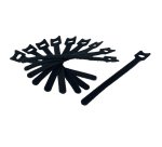 MCL 9SC/V15-10 range-câbles et serre-câbles Noir 10 pièce(s)