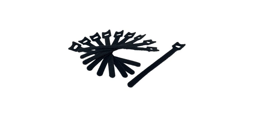 MCL 9SC/V15-10 range-câbles et serre-câbles Noir 10 pièce(s)