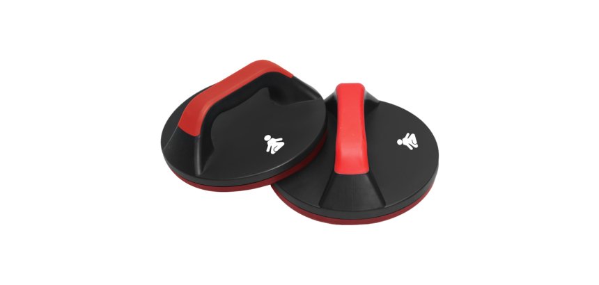 FITPADDY RPUB01 push-up handles Black, Red