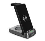 Urban Factory SWC40UF chargeur d'appareils mobiles Universel Noir USB Recharge sans fil Charge rapide Intérieure