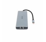 DICOTA D32065 hub & concentrateur USB 3.2 Gen 1 (3.1 Gen 1) Type-C Argent