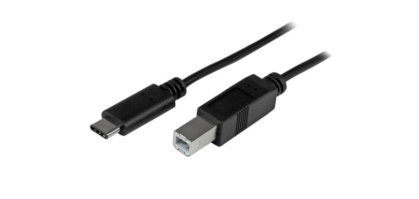 DLH DY-TU5177B câble USB USB 2.0 1 m USB B USB C 0,48 Gbit/s Noir