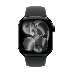 Apple MXLJ3ZM/A accessoire intelligent à porter sur soi Bande Noir Fluoroélastomère