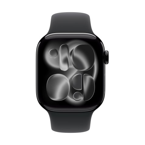 Apple MXLJ3ZM/A accessoire intelligent à porter sur soi Bande Noir Fluoroélastomère