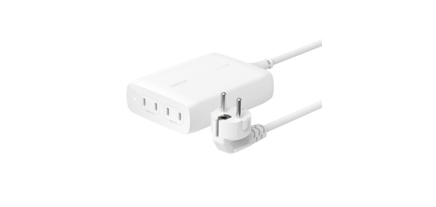 Belkin BoostCharge Pro Ordinateur portable, Smartphone, Tablette Blanc Secteur Charge rapide Intérieure