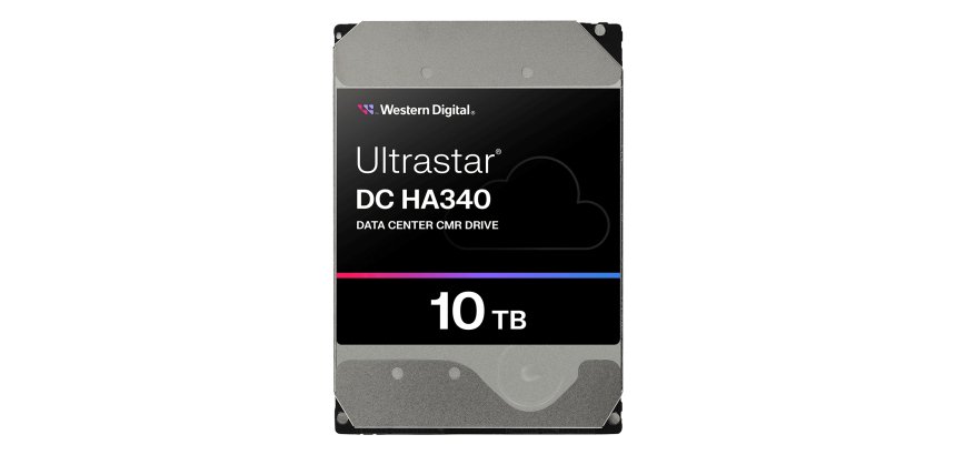 Western Digital Ultrastar DC HA340 disco duro interno 10 TB 7200 RPM 512 MB 3.5" SATA