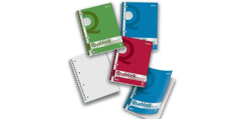 Pigna Quablock Evolution writing notebook