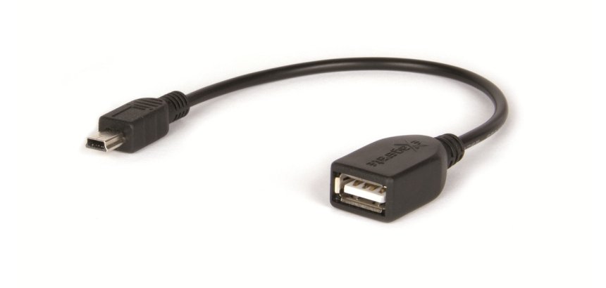 Hamlet Cavo Exagerate Zelig Pad Cable adattatore da mini usb ad usb femmina