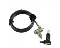 MCL MJ1C99A8LEUNIVCLE câble antivol Noir 2 m