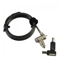 MCL MJ1C99A8LEUNIVCLE câble antivol Noir 2 m