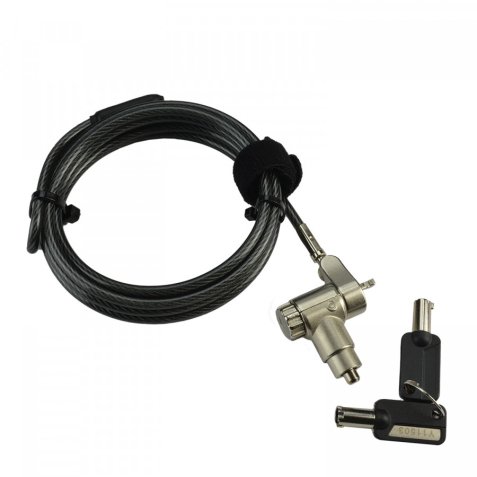 MCL MJ1C99A8LEUNIVCLE câble antivol Noir 2 m