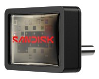 SanDisk Extreme Fit lecteur USB flash 128 Go USB Type-C 3.2 Gen 1 (3.1 Gen 1) Noir