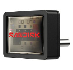 SanDisk Extreme Fit lecteur USB flash 128 Go USB Type-C 3.2 Gen 1 (3.1 Gen 1) Noir