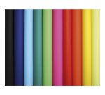 PAPIER AFFICHE PEINTE, Rouleau de 10 feuilles 80g/m au format 60x80cm - Assortiment