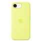 Apple MGYW4ZM/A coque de protection pour téléphones portables 15,5 cm (6.1") Housse Jaune