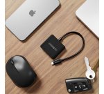 Cygnett CY5391CYHUB interface hub USB Type-C Black