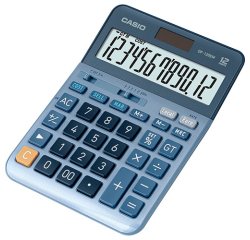 Casio DF-120EM calculator Desktop Display Blue