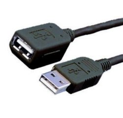 MediaRange MRCS154 USB Cable USB 2.0 1.8 m USB A 0.48 Gbit/s Black