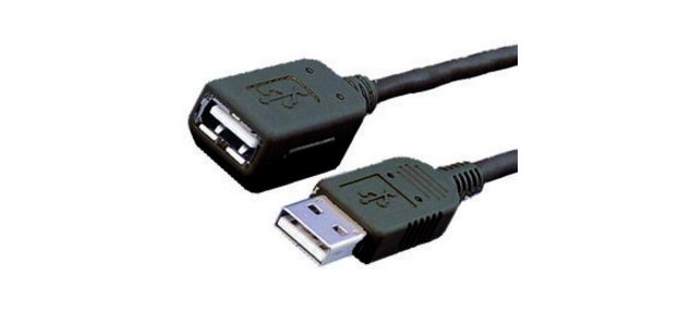 MediaRange MRCS154 USB-Kabel USB 2.0 1,8 m USB A 0,48 Gbit/s Schwarz