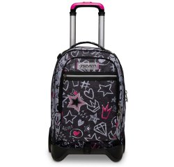 Seven 200102319-822 zaino Zaino scolastico Multicolore Poliestere