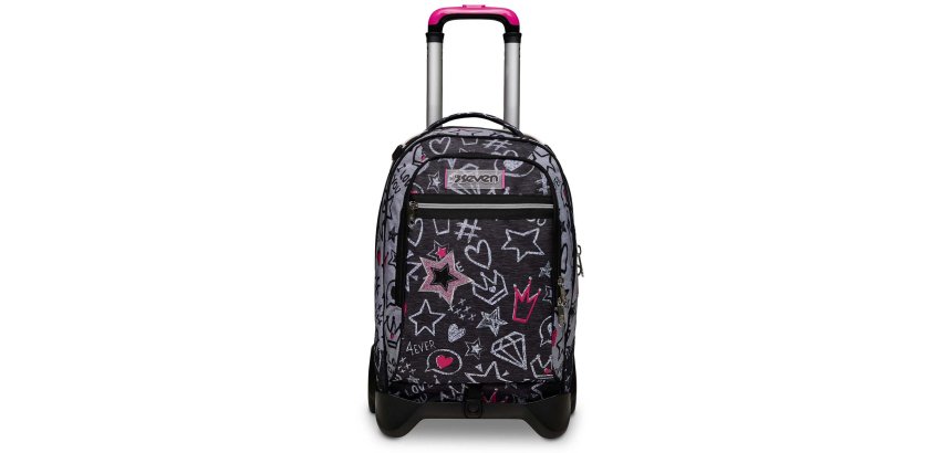 Seven 200102319-822 zaino Zaino scolastico Multicolore Poliestere