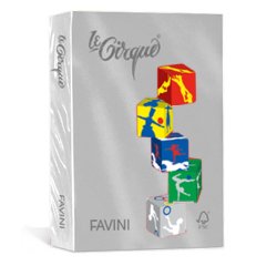 Carta Le Cirque - A4 - 80 gr - grigio pastello 109 - Favini - conf. 500 fogli