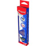 Crayon graphite maped black peps recycle haute qualite    etui de 12 unites