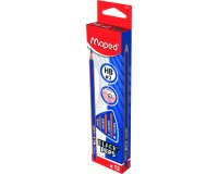 Crayon graphite maped black peps recycle haute qualite    etui de 12 unites