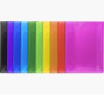 Protège-documents en polypropylène semi-rigide Iderama PP 100 vues - A4 - Couleurs assorties