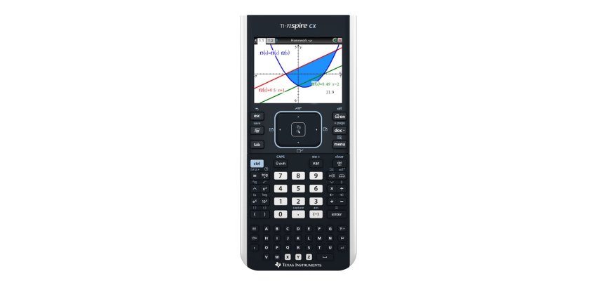 Calculatrice texas instruments graphique ti-nspire cx maths sciences partage écran 4 vues graphiques 3d 190x90x20mm 250g