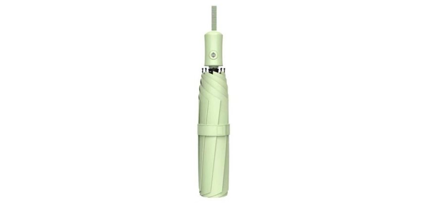 Muitomas UMBRSHOPPERGN umbrella Green Fiberglass, Steel Compact Rain umbrella