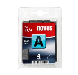 Agrafes pour cloueur 53/4 novus boite de 1800 unites