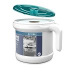 Distributeur tork reflex essuie-mains m4 performance   portable devidage central     coloris blanc et turquoise