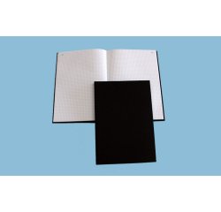 Registre toile foliote elve de 1 à 200 format 32 x 25 cm 200 pages quadrille 5/5 coloris noir
