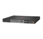 HPE Aruba Networking CX 8100 24x10G Base-T 4x10G SFP+ 4x40/100G QSFP28 FB 3Fan 2AC PSU Géré L3 10G Ethernet (100/1000/10000) 1U