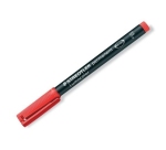 Staedtler Lumocolor 318-2 permanent marker Bullet tip Red 10 pc(s)