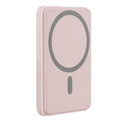 T'nB PBUMAG5PK banque d'alimentation électrique 5000 mAh Recharge sans fil Rose