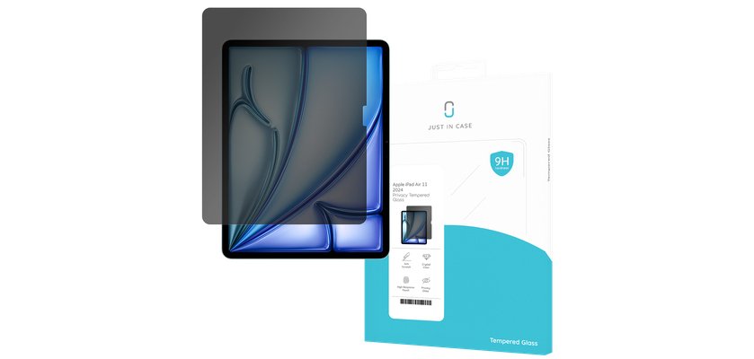 Just in Case 8331960 protection d'écran de tablette Protection de l'écran contre les regards indiscrets Apple 1 pièce(s)
